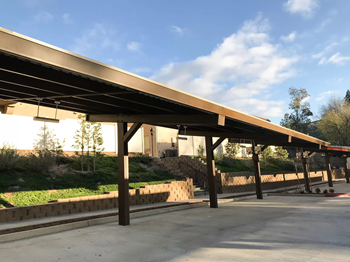 Covered parking